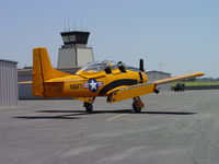 N7044L @ POC - Awaiting pilot - by Helicopterfriend