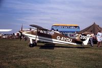 G-AYDU @ EGBK - PFA Rally 1972 - by Peter Ashton