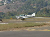 N523C @ POC - Turning off runway at Taxiway D - by Helicopterfriend