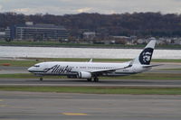 N593AS @ KDCA - Boeing 737-800 - by Mark Pasqualino