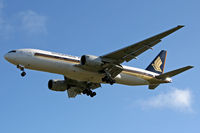 9V-SVI @ NZCH - Raedy to land on r/w 20 as SQ297 from SIN - by Bill Mallinson