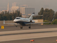 N715WT @ SMO - N715WT arriving on RWY 21 - by Torsten Hoff