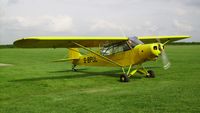 G-BPUL @ BIDFORD - Piper PA-18 Super Cub - by Sylvia Wall