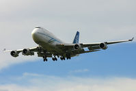 ZK-NBW @ NZCH - Approach to r/w 02, as NZ98 from KIX - by Bill Mallinson