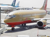 N783SW @ LAX - Being pushed back for taxi to runway - by Helicopterfriend
