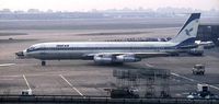 EP-IRM @ EGLL - Iranair Boeing 707-386C-H - by Peter Ashton