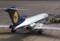 D-ABLI @ EGLL - Lufthansa Boeing 727-230 - by Peter Ashton
