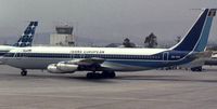 OO-TEC - Trans European Boeing 707-131B at the old Athens Hellenikon Airport LGAT