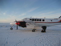 C-FKBK @ YHI - Aklak Air Beech 99 - by John Reid