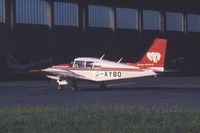 G-AYBO @ EGSH - Rowntree Mackintosh - by Peter Ashton