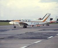 G-AYZN @ EGTB - Aztec - by Peter Ashton