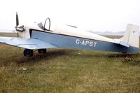 G-APST @ EGSP - Turbulent - by Peter Ashton