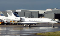N33XE @ EGGW - Newly Registered Gulfstream V at Luton - by Terry Fletcher