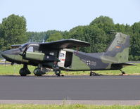 D-ICDY @ EHLW - Dornier Do28-D2 Skyservant D-ICDY painted as German Air Force 58#89 - by Alex Smit