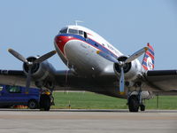 PH-DDZ @ EHLW - Douglas DC-3C Dakota PH-DDZ painted in Martin's Air Charter colors - by Alex Smit