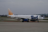 N482UA @ KORD - Airbus A320