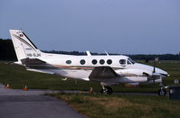 HB-GJH @ LSGG - this a king Air Taxying