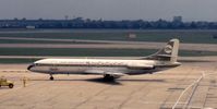 5A-DAB @ EGLL - Libyan Arab Airlines SE210 Caravelle 6R - by Peter Ashton