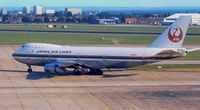 JA8104 @ EGLL - JAL Boeing 747-246B - by Peter Ashton