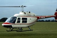 G-BHYW @ EGWN - JetRanger