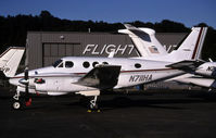 N23EW @ KBFI - Seen as N711HA