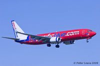 ZK-PBL @ NZAA - Pacific Blue Airlines (NZ) Ltd., Christchurch - by Peter Lewis