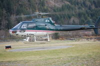 C-FSAI - C-FSAI lifting off from Heliport at Tahsis, BC Canada - by Jim Pook
