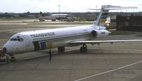 SE-DHI @ EGKK - Transwede McDonnell-Douglas MD-87
