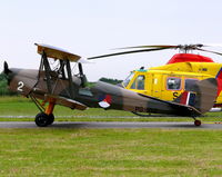 PH-CSL @ EHLW - De Havilland dH-82A Tiger Moth PH-CSL painted as Royal Netherlands Air Force PG712/2 - by Alex Smit