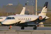 LX-LAI @ VIE - Global Jet Luxembourg Gulfstream 200 - by Thomas Ramgraber-VAP