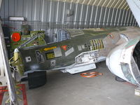FX70 @ EDLV - Lockheed F-104G Starfighter FX-70 Belgian Air Force, , the remainders are stored in a shelter at EDLV waiting for better times. - by Alex Smit