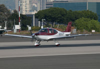 N283CP @ SMO - N283CP departing from RWY 21 - by Torsten Hoff