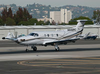 N645PC @ SMO - N645PC departing from RWY 21 - by Torsten Hoff