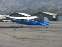 N4679C @ SZP - 1953 Cessna 170B, Continental O-300 145 Hp, taxi to Rwy 22 - by Doug Robertson