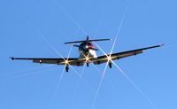 N2UX @ KSJC - Flying over my head on short final RWY 29 SJC - by Fariborz