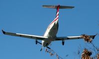 N2UX @ KSJC - Flying over my head on short final RWY 29 SJC - by Fariborz
