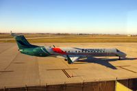 N11165 @ CID - Parked in front of the control tower - by Glenn E. Chatfield