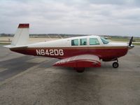 N642DG @ KSAT - 1967 MOONEY M20F - by SCHARDT