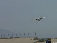 N9914L @ POC - Landing at Brackett - by Helicopterfriend