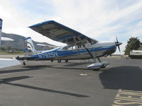N7925V @ SZP - 1966 Cessna 180H, Continental O-470 230 Hp, highly mirror polished - by Doug Robertson
