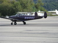 N6136C @ SZP - 1956 Forney F-1 FORNAIRE AIRCOUPE, Continental C-90-12 95 Hp for takeoff, landing roll Rwy 04 - by Doug Robertson