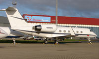 N198GS @ EGGW - Gulfstream G1159C at Luton - by Terry Fletcher
