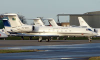 HZ-MS5A @ EGGW - Saudi Gulfstream V at Luton - by Terry Fletcher