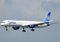 D-ABOK @ EDDL - Boeing B757-330 D-ABOK Condor/Thomas Cook - by Alex Smit