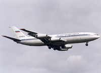 RA-86124 @ LEBL - Landing rwy 25 - by Shunn311