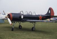 LY-ALO @ EGTC - Yak 52. PFA Rally 1994 - by Peter Ashton