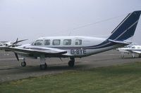 EI-BYE @ EGTC - Piper PA-31-350 Chieftain. PFA Rally 1994 - by Peter Ashton