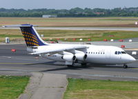 D-ACFA @ EDDL - British Aerospace Bae146-200 D-ACFA Lufthansa Regional by Eurowings - by Alex Smit