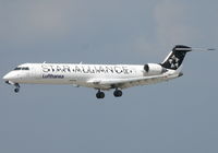 D-ACPQ @ EDDL - Canadair RJ700 D-ACPQ Lufthansa Regional in Star Alliance colors - by Alex Smit