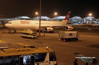 HB-JMJ @ VHHH - Swiss on the tarmac of HKIA